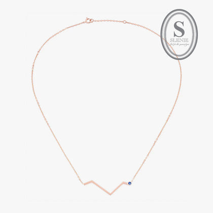 Slenie Shaded Cliff Necklace