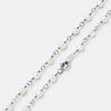 Wire wrapped Freshwater Pearl necklace CS0003