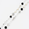 Freshwater Pearl with sterling silver chain necklace CS0012