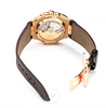 Patek Philippe Nautilus Brown Dial 18K Rose Gold Men's Chronograph Watch
