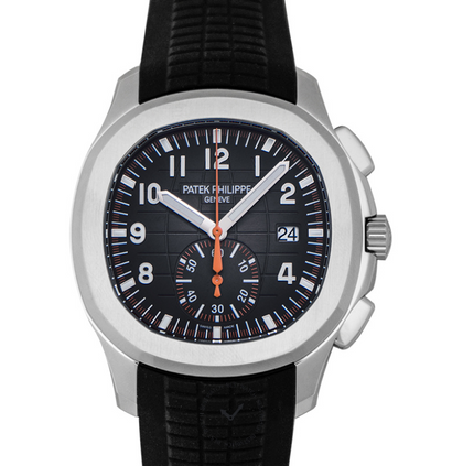 Patek Philippe Aquanaut Black Dial Automatic Men's Chronograph Watch