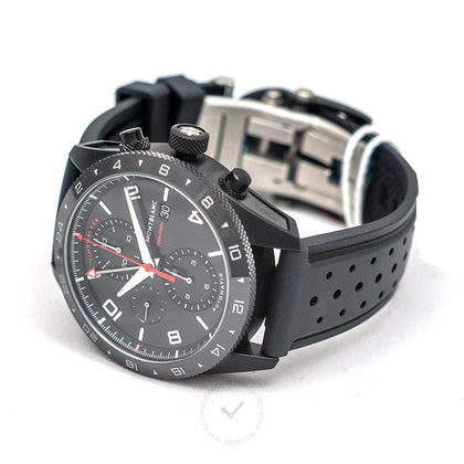 Montblanc TimeWalker Chronograph UTC Automatic Black Dial Men's Watch