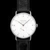 Nomos Glashuette Metro Neomatik 39 Automatic White Silver-plated Dial 38.5mm Men's Watch