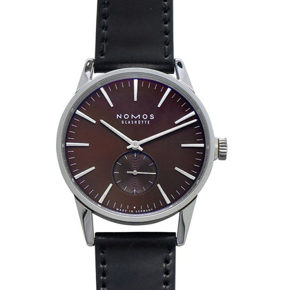 Nomos Glashuette Zurich Braungold Automatic Brown Gold Dial Men's Watch
