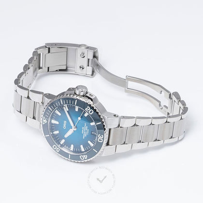 Oris Aquis Date Calibre 400 Automatic Blue Dial Stainless Steel Men's Watch