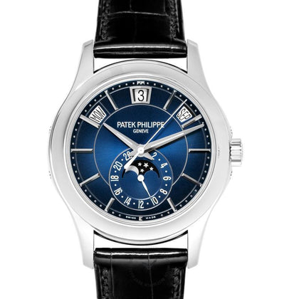 Patek Philippe Complications Blue Dial Men's Calendar Watch