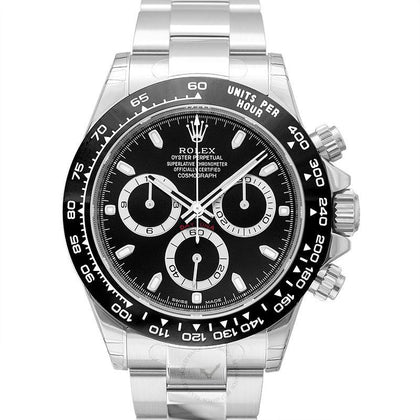 Rolex Cosmograph Daytona Steel Automatic Black Dial Oyster Bracelet Men's Watch