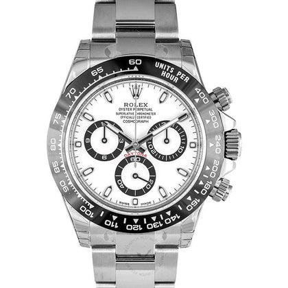 Rolex Cosmograph Daytona Automatic White Dial Stainless Steel Men's Watch