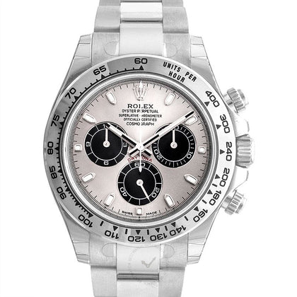 Cosmograph Daytona 18ct White Gold Automatic Silver Dial Men's Watch