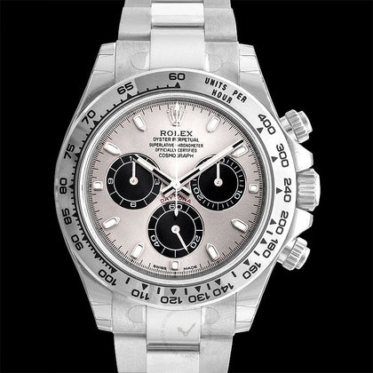 Cosmograph Daytona 18ct White Gold Automatic Silver Dial Men's Watch