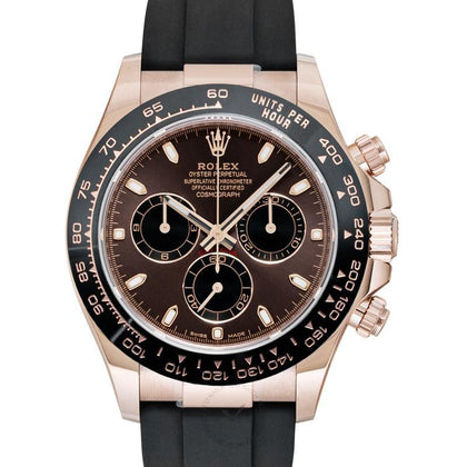 Rolex Cosmograph Daytona Everose Gold Automatic Brown Chocolate Dial Men's Watch