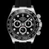 Cosmograph Daytona 18ct White Gold Automatic Black Dial Diamonds Men's Watch