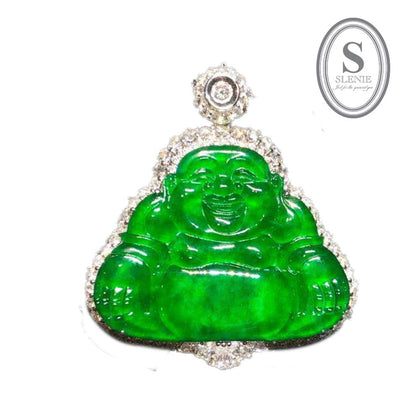 Slenie JADE & DIAMOND PENDANT GD1006820