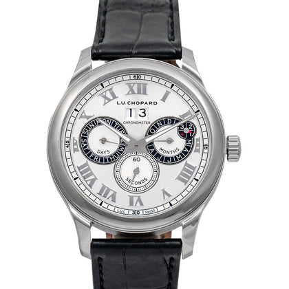 Chopard L.U.C. Perpetual Twin Automatic Silver Dial Men's Watch