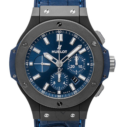 Big Bang Ceramic Blue Automatic Blue Dial Men's Watch