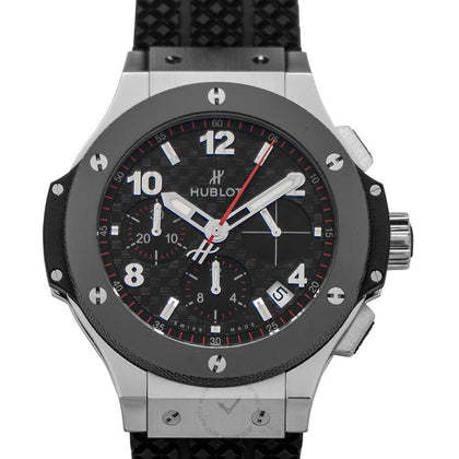 Big Bang Chronograph Automatic Black Dial Ceramic Men's Watch