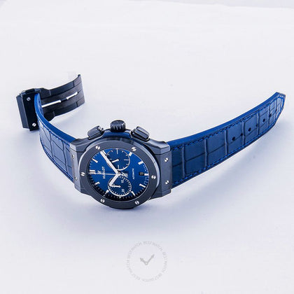 Classic Fusion Ceramic Blue Chronograph Automatic Blue Dial Men's Watch