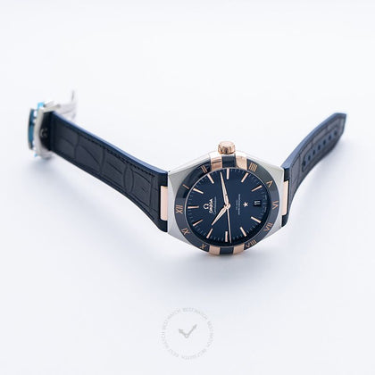 Constellation Automatic Chronometer Blue Dial Men's Watch