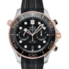Omega Seamaster Co-Axial Master Chronometer Chronograph 44 mm Automatic Black Dial Gold Men's Watch