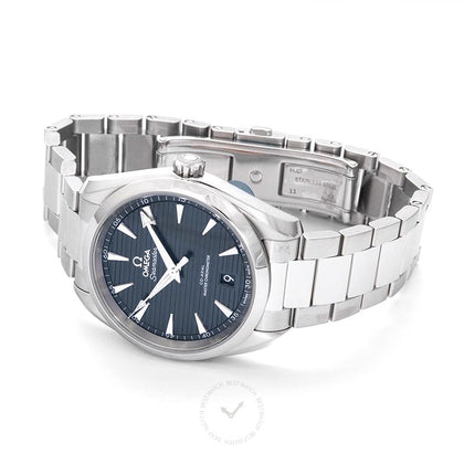 Seamaster Aqua Terra 150M Co-Axial Master Chronometer 38 mm Automatic Blue Dial Steel Men's Watch