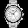 Speedmaster Racing Co-Axial Chronograph 40 mm Automatic Silver Dial Stainless Steel Men's Watch