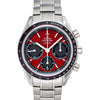 Speedmaster Racing Co-Axial Chronograph 40 mm Red Dial stainless steel Men's Watch