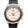 Cosmograph Daytona 18ct Everose Gold Automatic Ivory Dial Men's Watch
