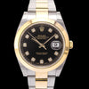 Datejust 41 Rolesor Yellow Smooth / Oyster / Black Diamond
