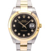 Datejust 41 Rolesor Yellow Smooth / Oyster / Black Diamond