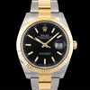 Datejust 41 Rolesor Yellow Fluted / Oyster / Black