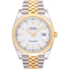 Datejust 41 Rolesor Yellow Fluted / Jubilee / White