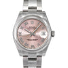 Datejust 31 Stainless Steel Domed / Oyster / Pink Roman