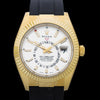 Sky-Dweller Automatic Chronometer White Dial 18 kt Yellow Gold Men's Watch