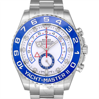 Yacht-Master II Automatic White Dial Men's Watch