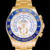 Yacht-Master II Automatic White Dial Men's 18kt Yellow Gold Oyster Watch