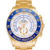 Yacht-Master II Automatic White Dial Men's 18kt Yellow Gold Oyster Watch